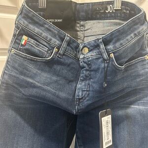 A/X Armani Exchange Women's Dark Blue Skinny Jeans